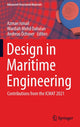 Book cover of: Design in Maritime Engineering. By: Azman Ismail