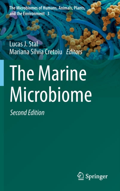 Book cover of: Marine Microbiome. By: Lucas J. Stal