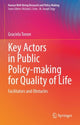 Book cover of: Key Actors in Public Policy-making for Quality of Life. By: Graciela Tonon