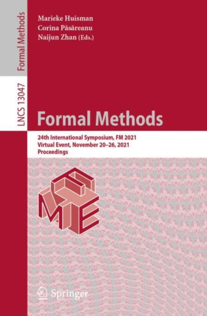 Book cover of: Formal Methods. By: Marieke Huisman