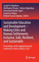 Book cover of: Sustainable Education and Development – Making Cities and Human Settlements Inclusive, Safe, Resilient, and Sustainable. By: Joseph N. Mojekwu