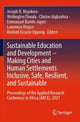 Book cover of: Sustainable Education and Development – Making Cities and Human Settlements Inclusive, Safe, Resilient, and Sustainable. By: Joseph N. Mojekwu