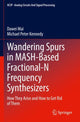 Book cover of: Wandering Spurs in MASH-Based Fractional-N Frequency Synthesizers. By: Dawei Mai