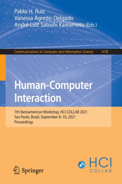 Book cover of: Human-Computer Interaction. By: Pablo H. Ruiz