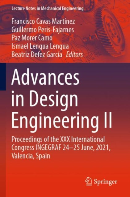 Book cover of: Advances in Design Engineering II. By: Francisco Cavas Martínez