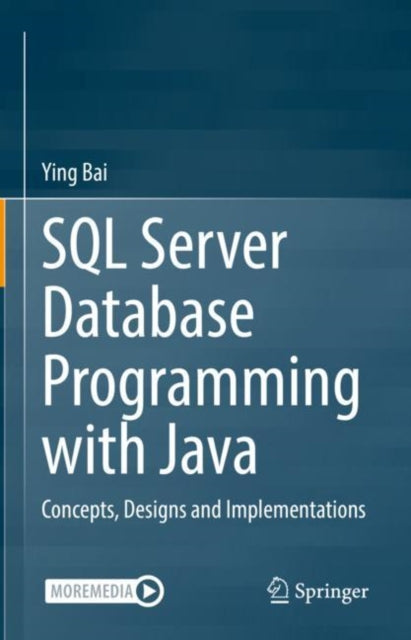 Book cover of: SQL Server Database Programming with Java. By: Ying Bai