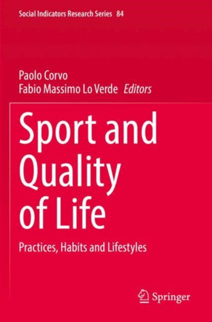 Book cover of: Sport and Quality of Life. By: Paolo Corvo