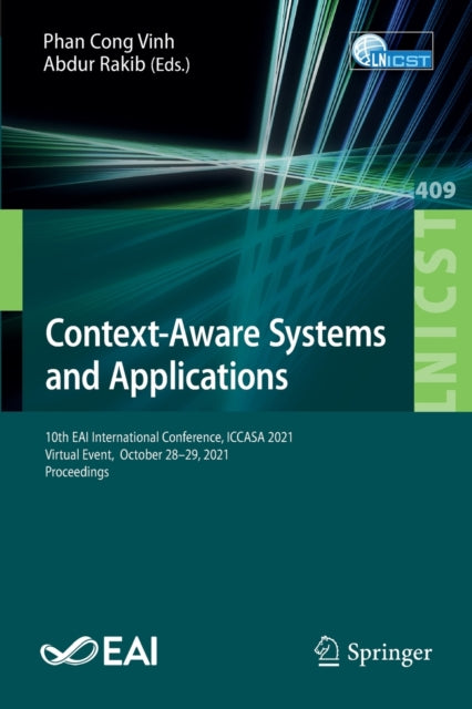 Book cover of: Context-Aware Systems and Applications. By: Phan Cong Vinh