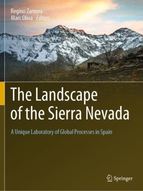 Book cover of: Landscape of the Sierra Nevada. By: Regino Zamora