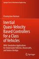 Book cover of: Inertial Quasi-Velocity Based Controllers for a Class of Vehicles. By: Przemyslaw Herman