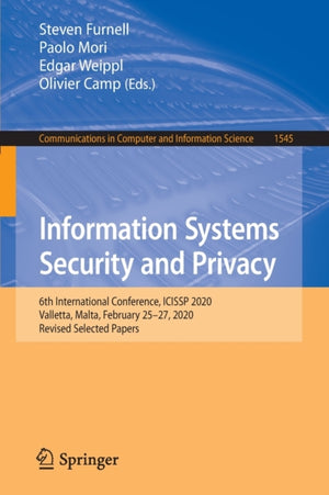 Information Systems Security and Privacy