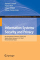 Book cover of: Information Systems Security and Privacy. By: Steven Furnell