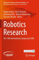 Book cover of: Robotics Research. By: Tamim Asfour