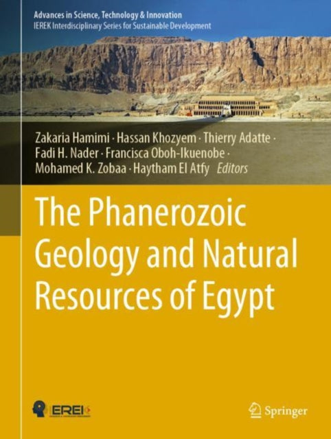 Book cover of: Phanerozoic Geology and Natural Resources of Egypt. By: Zakaria Hamimi