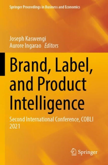 Book cover of: Brand, Label, and Product Intelligence