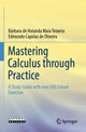 Book cover of: Mastering Calculus through Practice. By: Bárbara de Holanda Maia Teixeira
