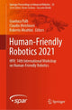 Book cover of: Human-Friendly Robotics 2021. By: Gianluca Palli