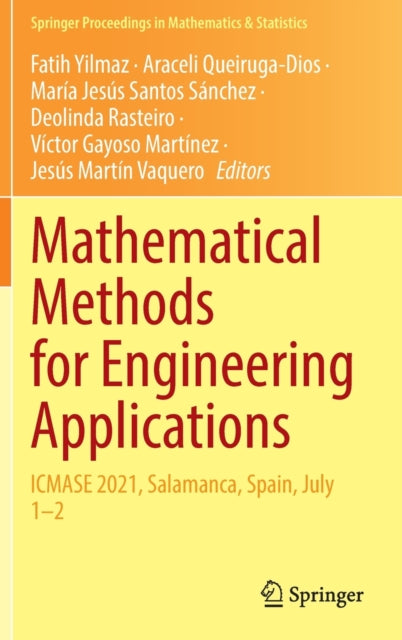Book cover of: Mathematical Methods for Engineering Applications. By: Fatih Yilmaz
