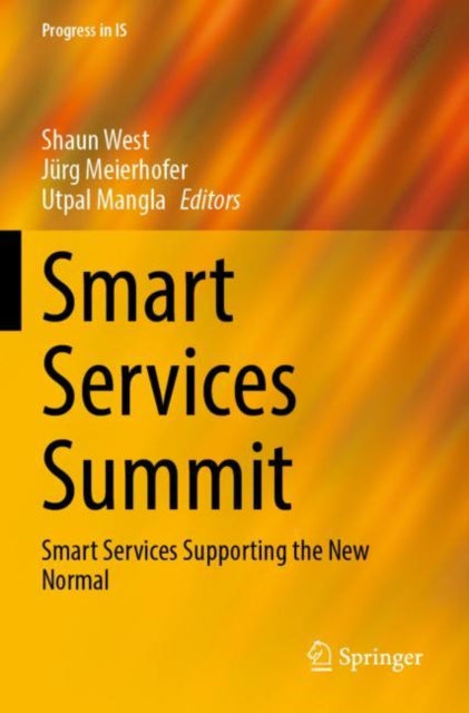 Book cover of: Smart Services Summit. By: shaun West