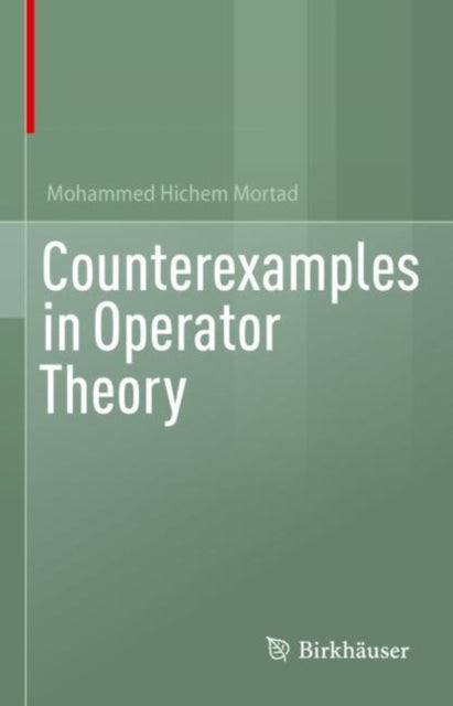 Book cover of: Counterexamples in Operator Theory. By: Mohammed Hichem Mortad