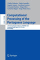 Book cover of: Computational Processing of the Portuguese Language. By: Vládia Pinheiro