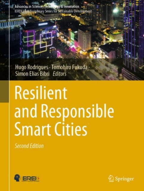 Book cover of: Resilient and Responsible Smart Cities. By: Hugo Rodrigues