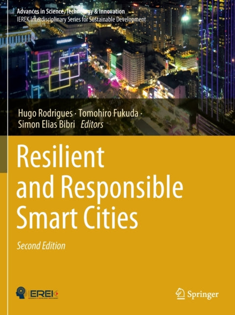 Book cover of: Resilient and Responsible Smart Cities. By: Hugo Rodrigues