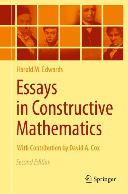 Book cover of: Essays in Constructive Mathematics. By: Harold M. Edwards