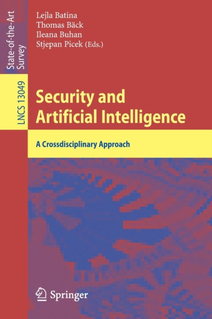 Book cover of: Security and Artificial Intelligence. By: Lejla Batina