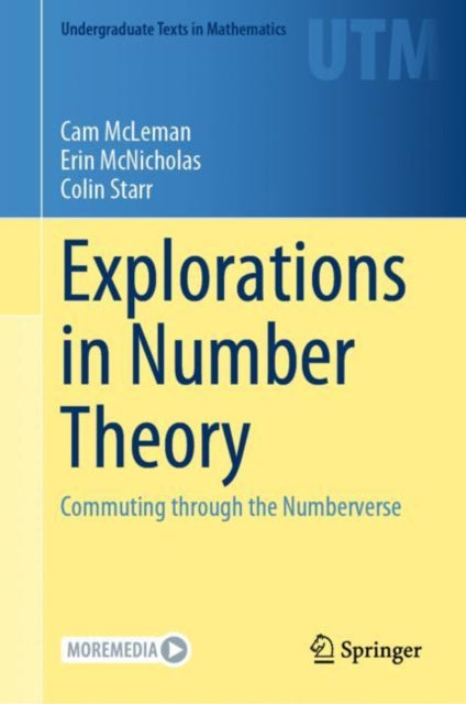 Book cover of: Explorations in Number Theory. By: Cameron McLeman