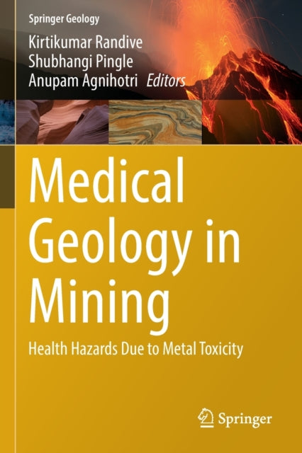 Book cover of: Medical Geology in Mining. By: Kirtikumar Randive
