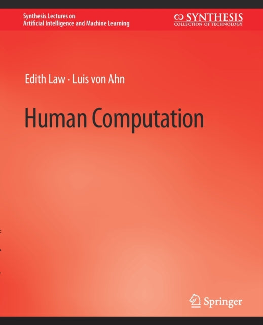 Book cover of: Human Computation. By: Edith Subramanya