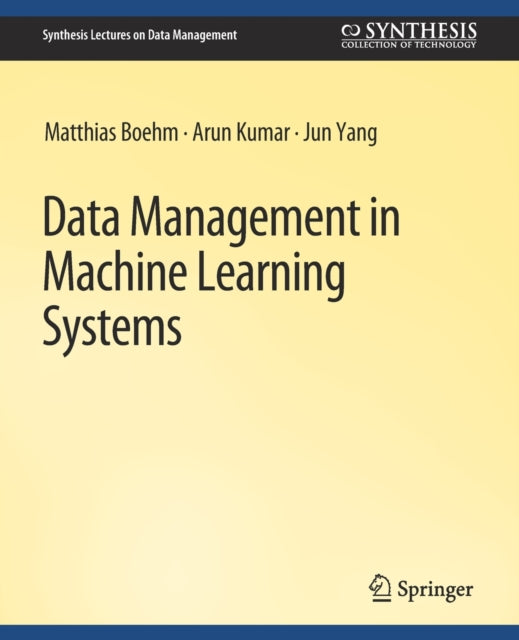 Book cover of: Data Management in Machine Learning Systems. By: Matthias Boehm