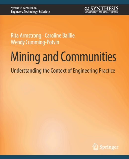 Book cover of: Mining and Communities. By: Rita Armstrong