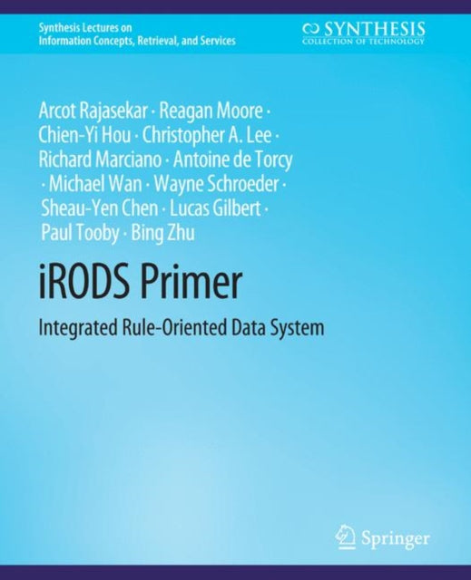 Book cover of: iRODS Primer. By: Arcot Rajasekar