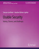 Book cover of: Usable Security. By: Simson Garfinkel