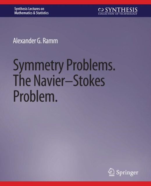 Book cover of: Symmetry Problems. By: Alexander G. Ramm