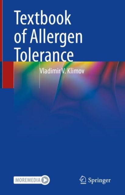 Book cover of: Textbook of Allergen Tolerance. By: Vladimir V. Klimov