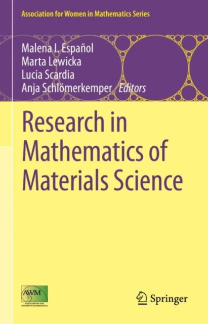 Book cover of: Research in Mathematics of Materials Science. By: Malena I. Español