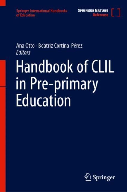 Book cover of: Handbook of CLIL in Pre-primary Education. By: Ana Otto