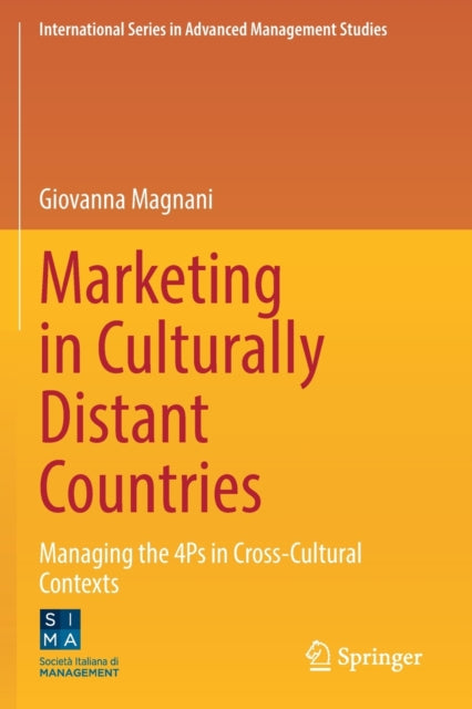 Book cover of: Marketing in Culturally Distant Countries. By: Giovanna Magnani