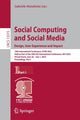 Book cover of: Social Computing and Social Media: Design, User Experience and Impact. By: Gabriele Meiselwitz