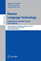 Book cover of: Human Language Technology. Challenges for Computer Science and Linguistics. By: Zygmunt Vetulani