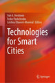 Book cover of: Technologies for Smart Cities. By: Yuri A. Vershinin