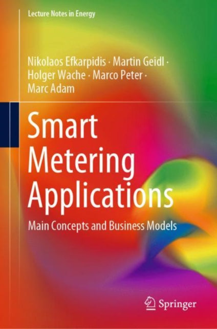 Book cover of: Smart Metering Applications. By: Nikolaos Efkarpidis