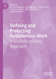 Book cover of: Defining and Protecting Autonomous Work. By: Tindara Addabbo