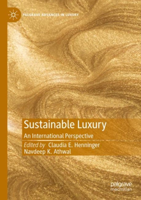 Book cover of: Sustainable Luxury. By: Navdeep Athwal