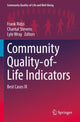 Book cover of: Community Quality-of-Life Indicators. By: Frank Ridzi