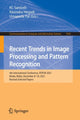 Book cover of: Recent Trends in Image Processing and Pattern Recognition. By: K. C. Santosh