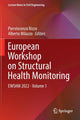 Book cover of: European Workshop on Structural Health Monitoring. By: Piervincenzo Rizzo
